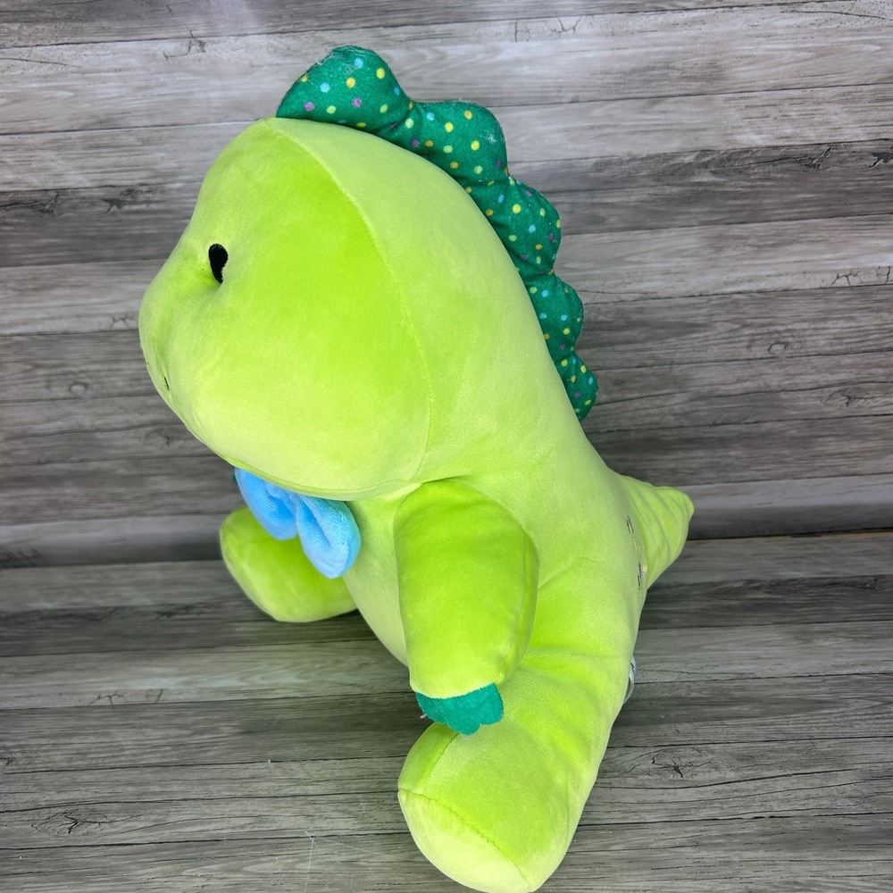 Moriah Elizabeth Original Pickle Dinosaur Soft Plush Toy Green - Picture 2 of 8